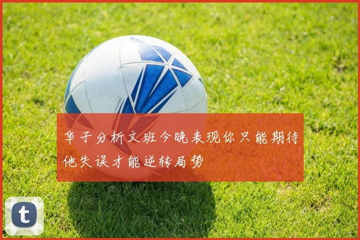 华子分析文班今晚表现你只能期待他失误才能逆转局势